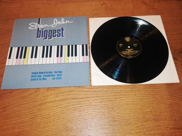 Elton John Biggest 1985 Metronome 825173-1 ME Deutsche Pressung NM/VG+